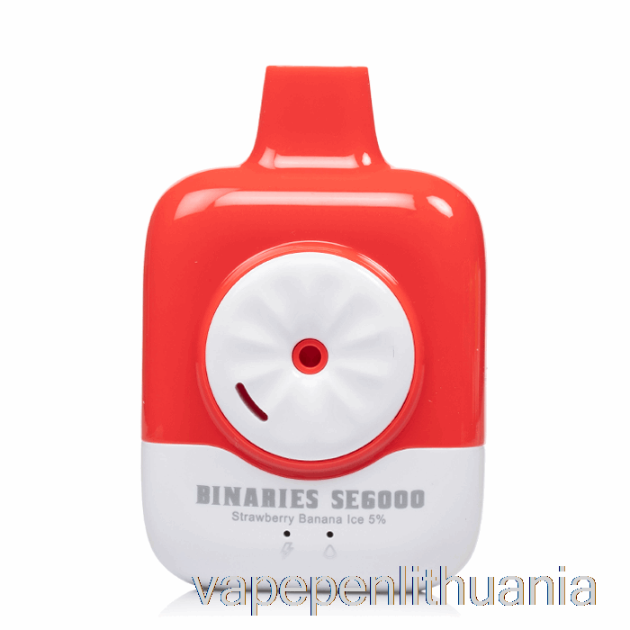 Horizon Binaries Se6000 Vienkartinis Braškių Bananų Ledo Vape Skystis